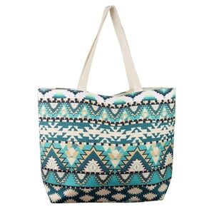 Tribal print tote🐬